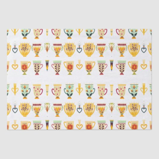 Koffiekopjes Tissuepapier (Voorkant)