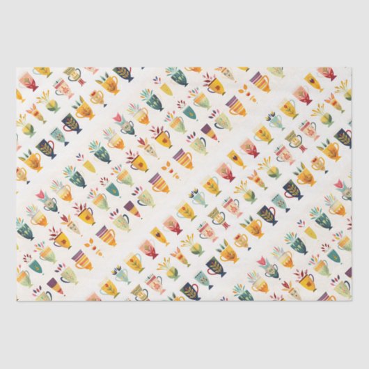 Koffiekopjes Tissuepapier (Voorkant)