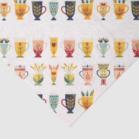 Koffiekopjes Tissuepapier (Detail)