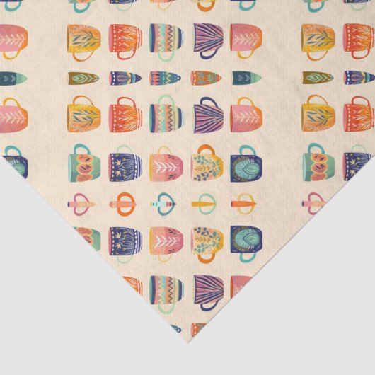 Koffiekopjes Tissuepapier (Detail)