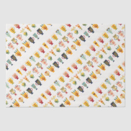 Koffiekopjes Tissuepapier