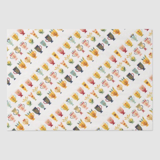 Koffiekopjes Tissuepapier (Voorkant)