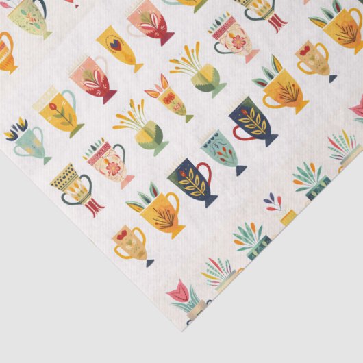 Koffiekopjes Tissuepapier (Detail)