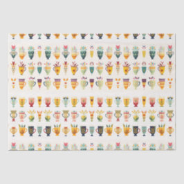 Koffiekopjes Tissuepapier