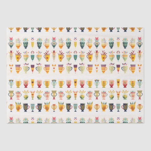 Koffiekopjes Tissuepapier (Voorkant)