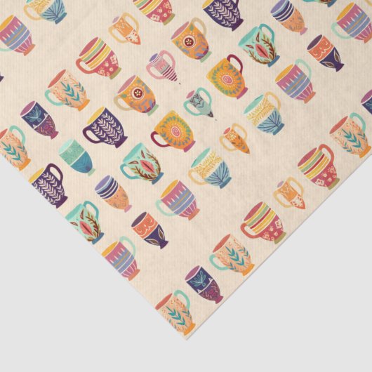 Koffiekopjes Tissuepapier (Detail)