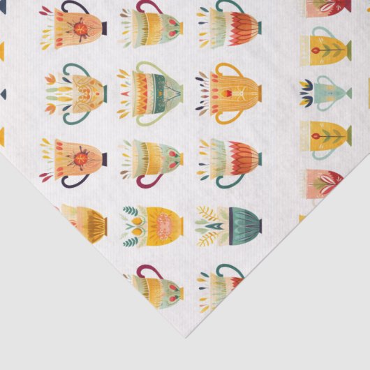 Koffiekopjes Tissuepapier (Detail)