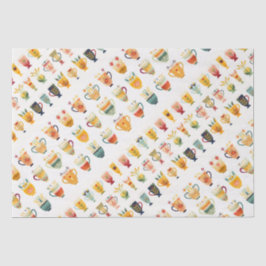 Koffiekopjes Tissuepapier