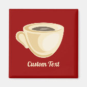 Koffiekopmagneet Magneet (Voorkant)