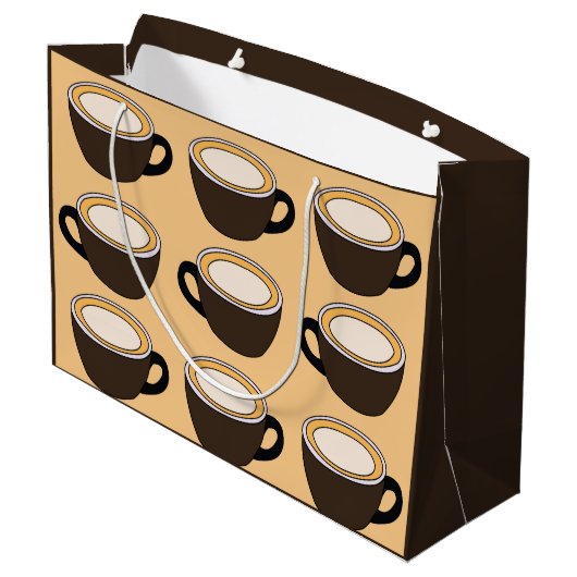 Koffiekoppatroon Groot Cadeauzakje (Achterkant Gekanteld)