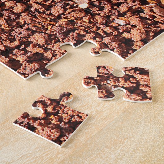 Koffiekorrels Faux Legpuzzel (Zijkant)