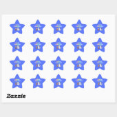 koffiekostenheffing ster sticker (Vel)