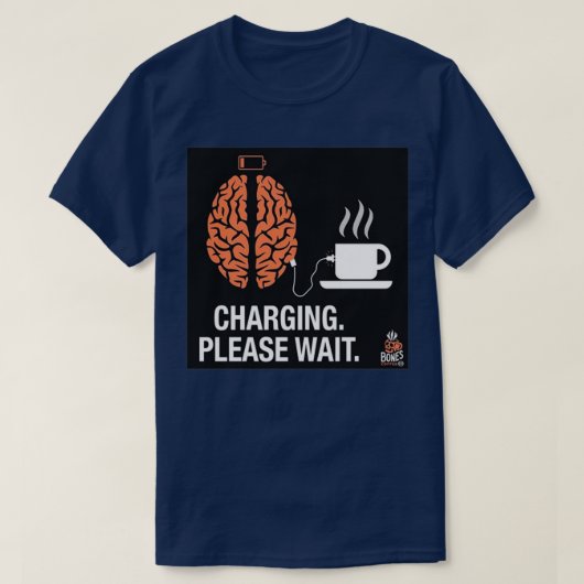koffiekostenheffing t-shirt (Design voorkant)