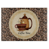 Koffiekplankjes Snijplank (Voorkant)