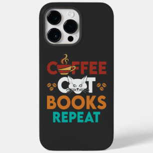 Koffiekratenboeken herhalen, Koffieleeskast Case-Mate iPhone 14 Pro Max Hoesje