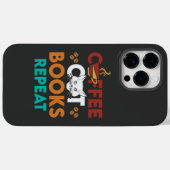 Koffiekratenboeken herhalen, Koffieleeskast Case-Mate iPhone Case (Achterkant (horizontaal))