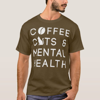 Koffiekratten en mentale gezondheidsvoorlichting t-shirt