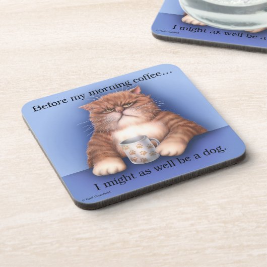 Koffiekratten onderzetters (Linkerzijde)