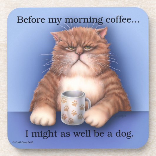 Koffiekratten onderzetters (Voorkant)