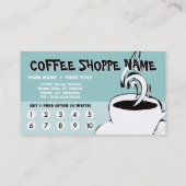 Koffiekrullen loyaliteit klantenkaartje (Achterkant)