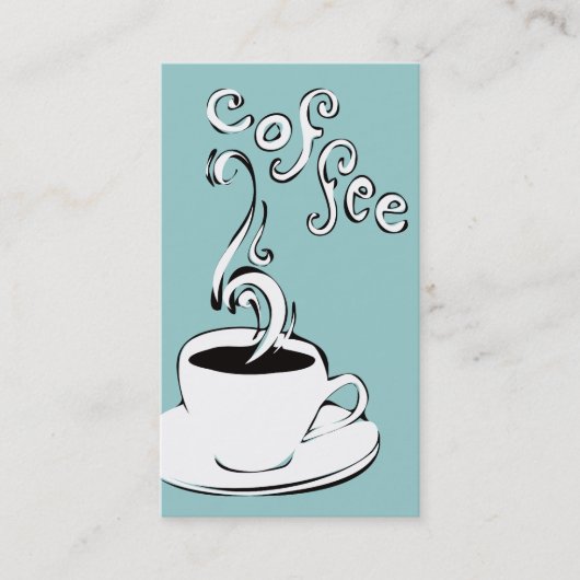 Koffiekrullen loyaliteit klantenkaartje (Voorkant)