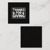 Koffiekunst Bedankt voor het geven Notitiekaartje (Voorkant / Achterkant)