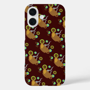 Koffiekunst iPhone 16 Hoesje