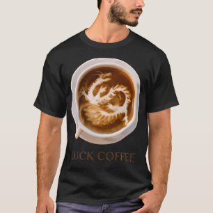 Koffiekunst Chinese luck Dragon T-shirt