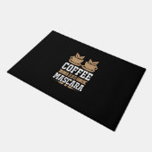 Koffiekunst Coffee en Mascara Deurmat (Schuin)