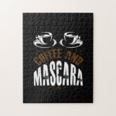Koffiekunst Coffee en Mascara Legpuzzel (Verticaal)