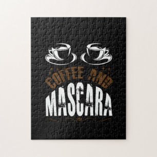 Koffiekunst Coffee en Mascara Legpuzzel