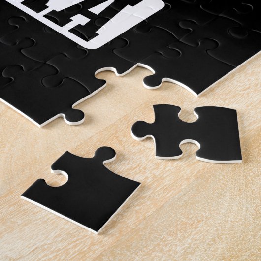 Koffiekunst Coffee en Mascara Legpuzzel (Zijkant)