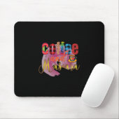 Koffiekunst Coffee en Mascara Muismat (Met muis)