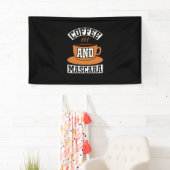 Koffiekunst Coffee en Mascara Spandoek (Insitu)