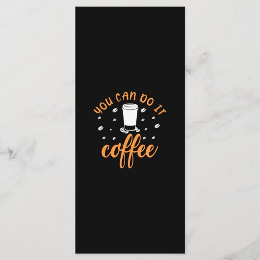 Koffiekunst die je kan maken Koffie Menu (Voorkant)
