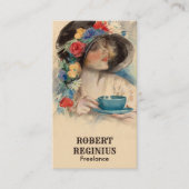  Koffiekunst Drink Visitekaartje (Voorkant)