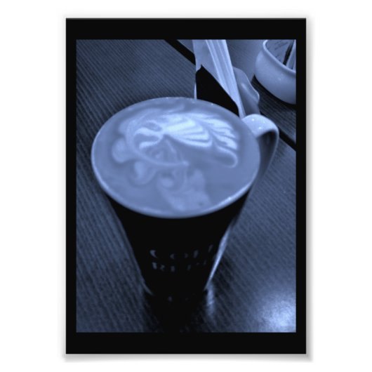 Koffiekunst Foto Afdruk (Voorkant)