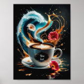 Koffiekunst Poster (Voorkant)