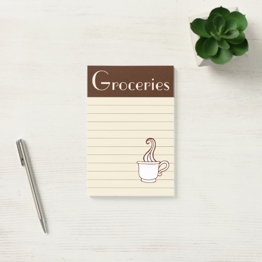 koffiekwaren post-it® notes (Kantoor)