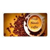 Koffielabels Etiket (Voorkant)