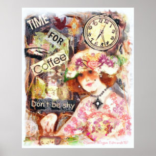 KoffieLady Art Print