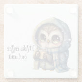 Koffielampglas, Onderzetter (Achterkant)