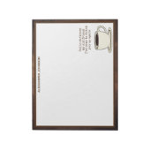  Koffielaptop Funny Quote-laptop Notitieblok (Linkerzijde)