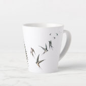 Koffielatte Mok 12 oz doorslikken (Rechterhoek)