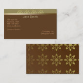 Koffielatte Visitekaartjes (Voorkant / Achterkant)