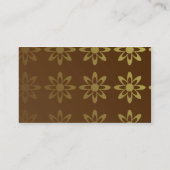 Koffielatte Visitekaartjes (Achterkant)