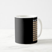 Koffieleraar 100 Koffiebekers 100e dag school Koffiemok (Voorkant rechts)