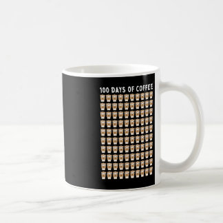 Koffieleraar 100 Koffiebekers 100e dag school Koffiemok