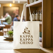 Koffieleven Grappig Kappa Kappa Chino Tote Bag