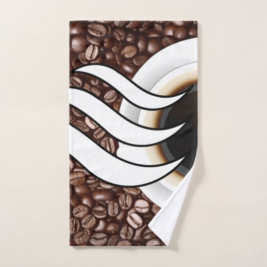 Koffieliefde Bad Handdoek (Handdoek)